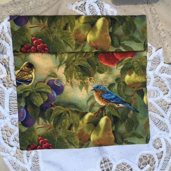 MICROWAVE POTATO BAG COOK Birdwatcher gift - Picture 1 of 5
